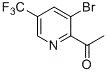 2-Acetyl-3-bromo-5-(trifluoromethyl)pyridine