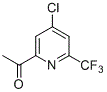 2-Acetyl-4-chloro-6-(trifluoromethyl)pyridine