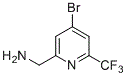 2-(Aminomethyl)-4-bromo-6-(trifluoromethyl)pyridine