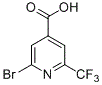 2-Bromo-6-(trifluoromethyl)isonicotinic acid