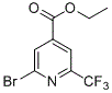 2-Bromo-6-(trifluoromethyl)isonicotinic acid ethyl ester
