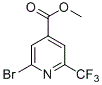2-Bromo-6-(trifluoromethyl)isonicotinic acid methyl ester