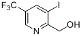 2-Hydroxymethyl-3-iodo-5-(trifluoromethyl)pyridine