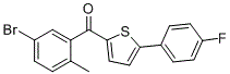 2-(5-溴-2-甲基苯甲酰基)-5-(4-氟苯基)噻吩
