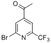 4-Acetyl-2-bromo-6-(trifluoromethyl)pyridine
