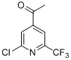 4-Acetyl-2-chloro-6-(trifluoromethyl)pyridine
