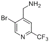 4-Aminomethyl-5-bromo-2-(trifluoromethyl)pyridine