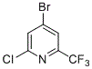 4-Bromo-2-chloro-6-(trifluoromethyl)pyridine