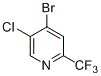 4-Bromo-5-chloro-2-(trifluoromethyl)pyridine