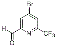 4-Bromo-6-(trifluoromethyl)pyridine-2-carbaldehyde