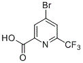 4-Bromo-6-(trifluoromethyl)pyridine-2-carboxylic acid