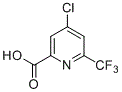 4-Chloro-6-(trifluoromethyl)pyridinecarboxylic-2-acid