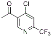 5-Acetyl-4-chloro-2-(trifluoromethyl)pyridine