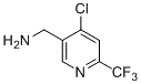5-Aminomethyl-4-chloro-2-(trifluoromethyl)pyridine