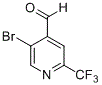 5-Bromo-2-(trifluoromethyl)isonicotinaldehyde