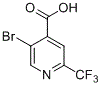 5-Bromo-2-(trifluoromethyl)isonicotinic acid