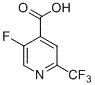 5-Fluoro-2-(trifluoromethyl)isonicotinic acid