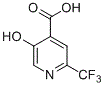 5-Hydroxy-2-(trifluoromethyl)isonicotinic acid