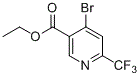 Ethyl 4-bromo-6-(trifluoromethyl)nicotinate