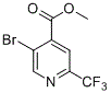 Methyl 5-bromo-2-(trifluoromethyl) isonicotinate